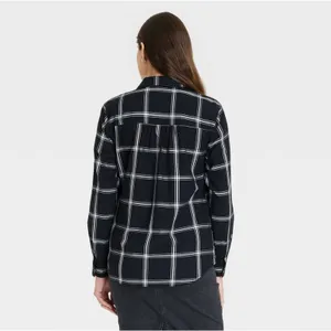 Isabel Maternity Woven Long Sleeve Button-Front Maternity Top Women’s S NWT thumbnail 2