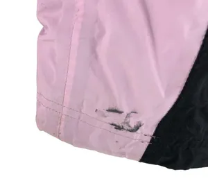 Columbia Womens Windbreaker Jacket Seam Sealed Hooded Full Zip Black Pink S thumbnail 3