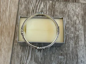 Liz Claiborne Marcasite Bangle Bracelet Gorgeous thumbnail 6