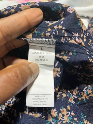 Cupshe Navy Blue Floral Deep V Ruffle Mini Dress Resort thumbnail 3
