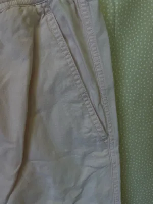 Jones New York Women’s Vintage Light Pink 100% Cotton Pants Size Large thumbnail 9