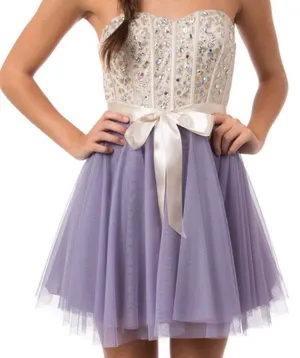 Nights by prom/hoco short dress Size 5 thumbnail 1
