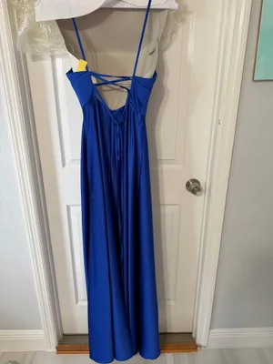 PromGirl Prom Dress Blue thumbnail 2