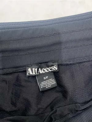 All Access Black Athletic Shorts Size Small thumbnail 3