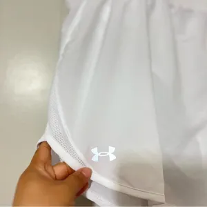 Under Armour Athletic Womens Shorts White New Plus Size XXXL NWT thumbnail 2