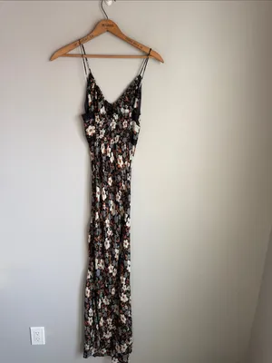 Free People All I Wanted Maxi Slip Dress XS thumbnail 3