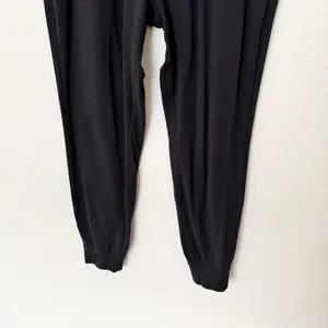 [Lululemon] Black On Track Jogger Pants Full Length High Rise Comfortable Sz 10 thumbnail 8