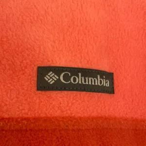 NWOT orange colorblock fleece quarter snap pullover large thumbnail 3