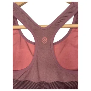 ThirdLove Sports Bra Womens S Kinetic Impact Seamless Light Padding Mauve Pink thumbnail 5