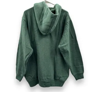 Aerie‎ Green Long Sleeve Full Zip Fleece Inside Hooded Jacket Sz M NEW thumbnail 3