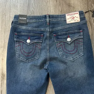 True Religion Women’s Dark Blue Flare Jeans thumbnail 8