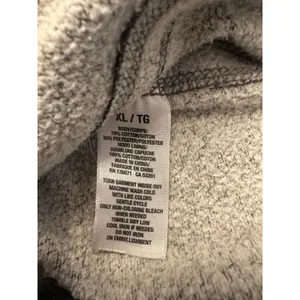 VTG Aeropostale Hoodie Women’s XL Gray AERO New York Full Zip Logo Fleece Y2K thumbnail 6