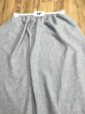 Blu Pepper Light Blue Maxi Skirt with Elastic Waist thumbnail 8