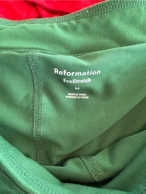 REFORMATION  Tiffany Ecostretch Active Skort Green thumbnail 7