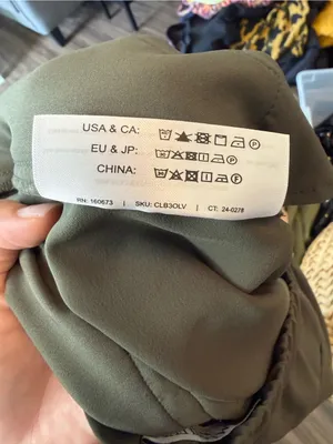 MM Lafleur Colby Travel Pant OrigamiTech Olive Green Trousers Size 4 thumbnail 8