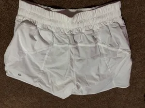 Never worn - lululemon athletic white hotty hots thumbnail 1
