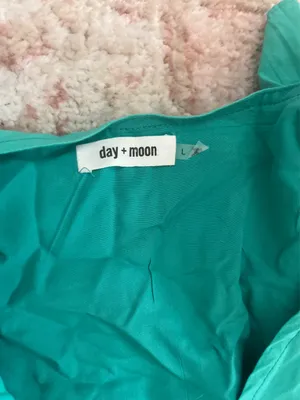 Day and moon top Green Size L thumbnail 2