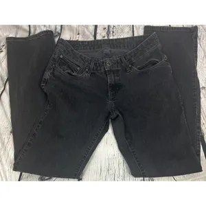 Levi’s Black-Denim Boot Leg Light Stretch Jeans Women's 29x32 (8) thumbnail 2
