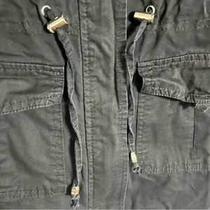 Women's Miss London Black Label Long Sleeve Winter Coat‎ Jacket Size S Pockets thumbnail 3