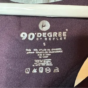 90 DEGREE BY REFLEX Long Line Full Zip Sports Bra thumbnail 4