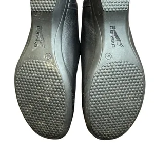 Dansko Shoes Womens Size 10.5 Black Leather Slip On Comfort Work Clogs thumbnail 10