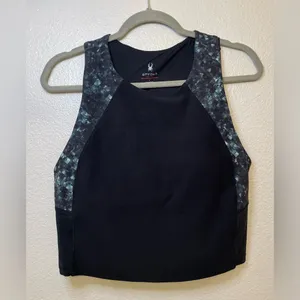 Spyder Women’s Active Black Activewear Sport Bra Top Size L‎ thumbnail 4