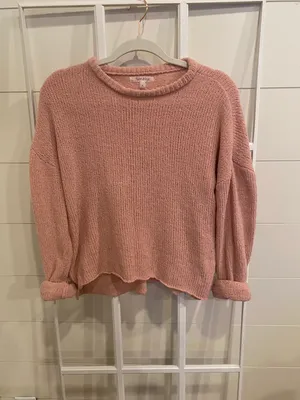 Taylor And Sage Pink Sweater thumbnail 6