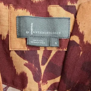 Anthropologie Somerset Maxi Dress in Copper Floral Print Size Small thumbnail 5