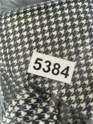 Express Black White Houndstooth Wide Leg Jumpsuit Small Preppy Business Casual thumbnail 10