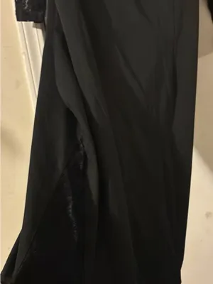& Other Stories Black Long Sleeve Dress with Lace Sleeves thumbnail 7