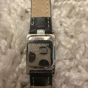 Coach Women's Silver and Black Watch thumbnail 3