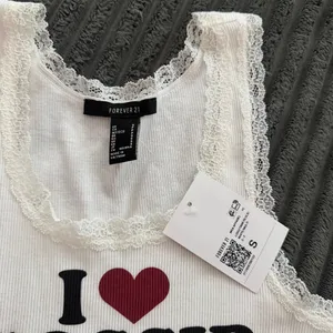 Forever 21 white lace tank top thumbnail 2