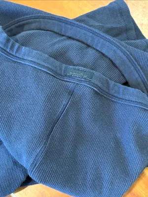 Skims Cotton Rib Tank Dress Navy thumbnail 10