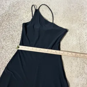 Un Deux Trois Womens Black One Shoulder Wide Leg Jumpsuit K5125 Size‎ S thumbnail 4
