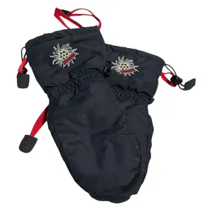 Marmot Women's Black Sz Small Nylon and Leather Ski Snow‎ Mitten Set thumbnail 1