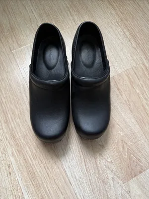 Croft & Barrow Sole Sense Ability Black Clogs Nurse Shoes Work Women Size 7 thumbnail 3