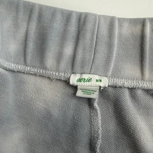 Aerie Light Blue Tie Dye Straight Leg Sweatpants Casual Size Medium thumbnail 7