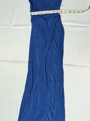 Lucy in the Sky - Blue One Shoulder Maxi Dress -Size XS‎ - NEW Without Tags. thumbnail 10