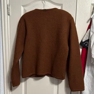 Vintage 60s Tally Ho 100% Wool Sweater Old Money Heritage Cottagecore Cabincore thumbnail 3