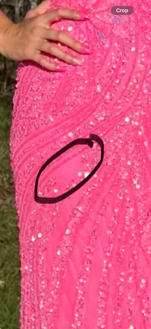 Ashley Lauren Prom Dress Pink 11236 thumbnail 4