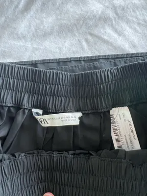 Zara Black Maxi Skirt with Elastic Waist thumbnail 3