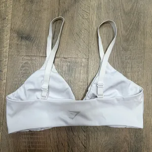 Gymshark Twist Front white Bralette thumbnail 2
