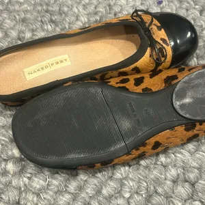 Naked‎ Feet Cheetah Slip On Mule thumbnail 4