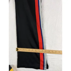 Nike Womens Track Pants XS Black Red Blue Grey Side Stripe Wide Leg Zip Pockets thumbnail 10