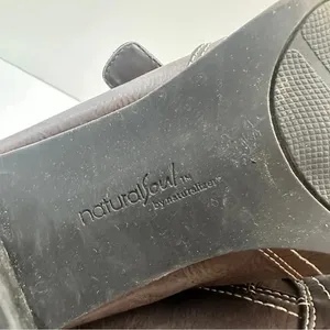 Natural Soul by Naturalizer CARLO Heeled‎ Loafer 8.5M Brown Slip On Academia thumbnail 6