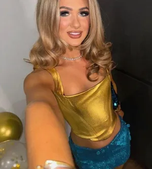 House of CB Karia Foil Corset Top in Gold Size XL thumbnail 2
