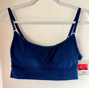 Seamless Bra, XL Blue thumbnail 1