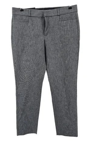 Banana Republic Dress Pants Womens 6 Gray Sloan Skinny‎ Ankle Mid Rise Stretch thumbnail 1