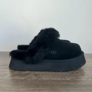 Ugg Disquette Women's Slipper Size 8 Black with Original Box SKU#24318 thumbnail 3
