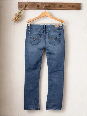 Levi's Women's Light Blue Bootcut Jeans thumbnail 4